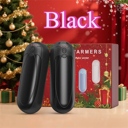 Portable Hand Warmers 7000mAh Rechargeable with Double Side Heating 3 Levels for Outdoor Hunting Christmas Gifts