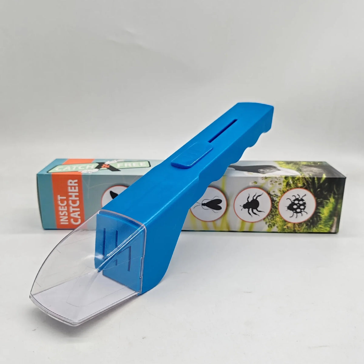 Big Bug Catcher Handheld Indoor Flying Insect Trap Reusable Gnat Fly Trap Tool for Home and Outdoor Insect Trap Control