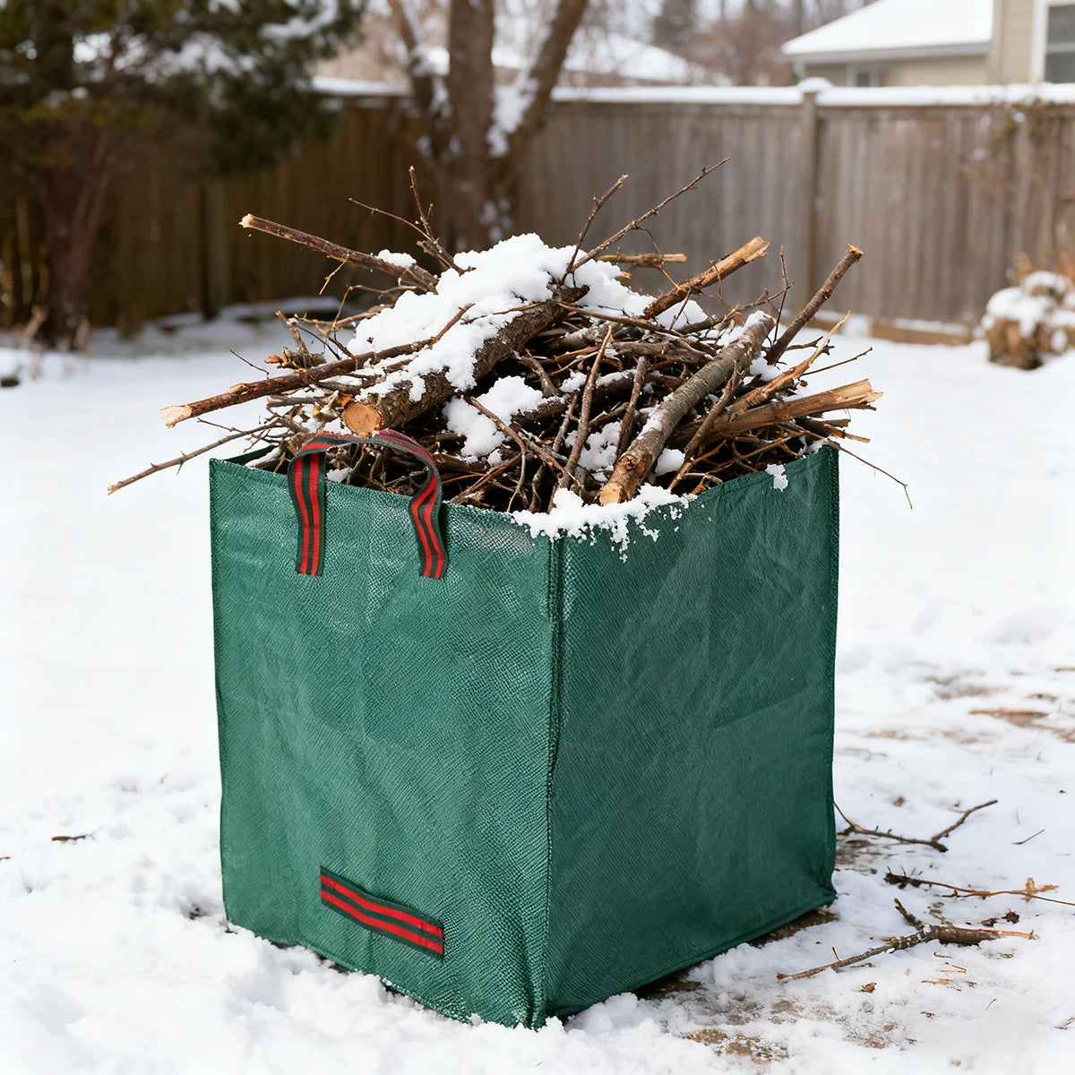 Foldable Outdoor Backyard Compost Bin Garbage Can For Garden Yard Waste And Earthworm Composting