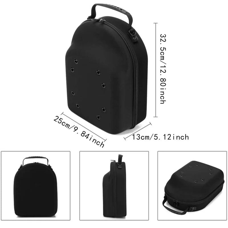 Portable Outdoor Travel Hat Carrier Case Hard Shell Storage Box For Baseball Caps Carrying Bag