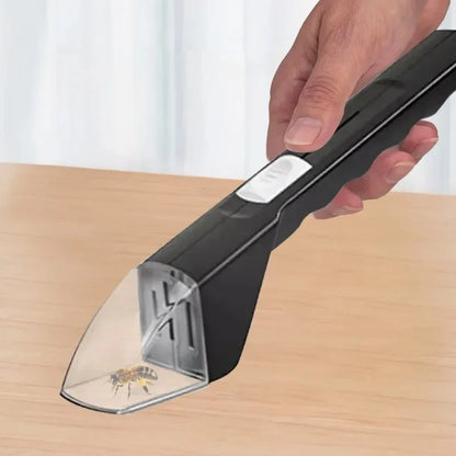 Big Bug Catcher Handheld Indoor Flying Insect Trap Reusable Gnat Fly Trap Tool for Home and Outdoor Insect Trap Control