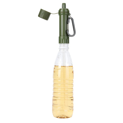Portable Straw Water Filter Personal Water Purification Attachment for Camping Hiking Travel Emergency Portable Water Filter Straw
