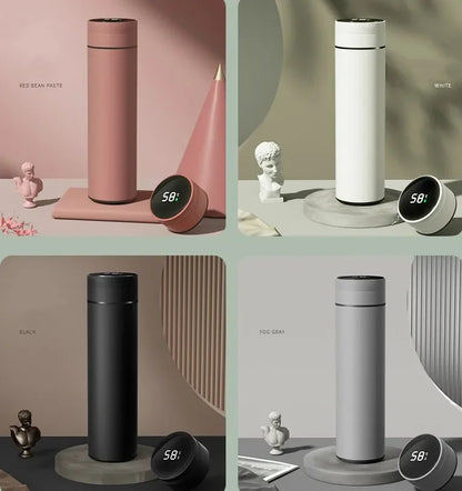 Stainless Steel Insulated Water Bottle Double Wall Vacuum Reusable Water Jug for Hot and Cold Drinks