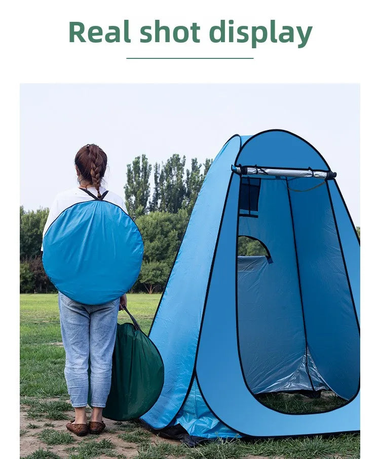 Camping Shower Tent Pop Up Portable Shower Tent for Camping Potty Tent Privacy Shelter for Camp Shower Set Up Outdoor Changing Room