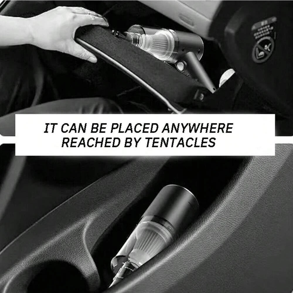 Cordless Handheld Vacuum Cleaner Wireless Handheld Car Vacuum Portable Small Vacuum with USB Charging 3 in 1 Suction and Blower