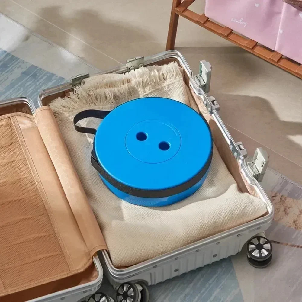 Portable Folding Stool Adjustable Retractable Camping Seat Lightweight Collapsible Travel Chair