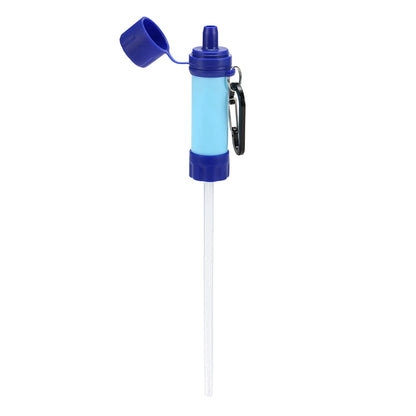 Portable Straw Water Filter Personal Water Purification Attachment for Camping Hiking Travel Emergency Portable Water Filter Straw