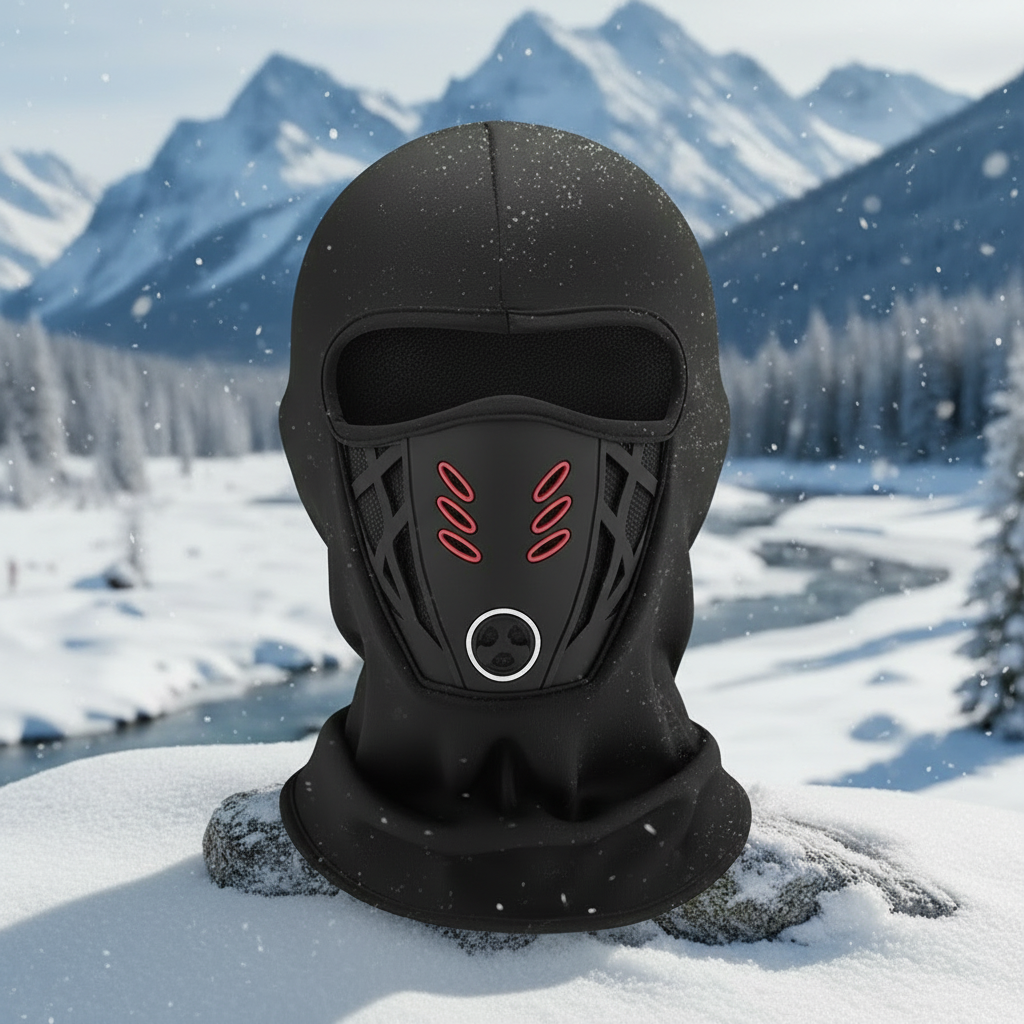Heated Face Mask Electric Winter Ski Mask for Extreme Cold Outdoor Living
