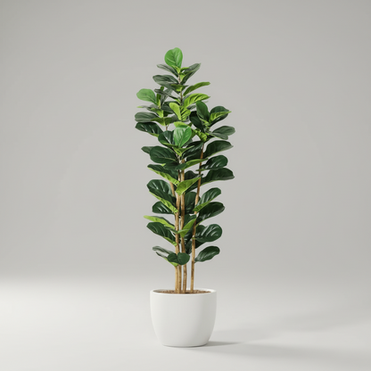 Outdoor Artificial Plant Decorative Artificial Tree Floor Standing Polyester Display Plant