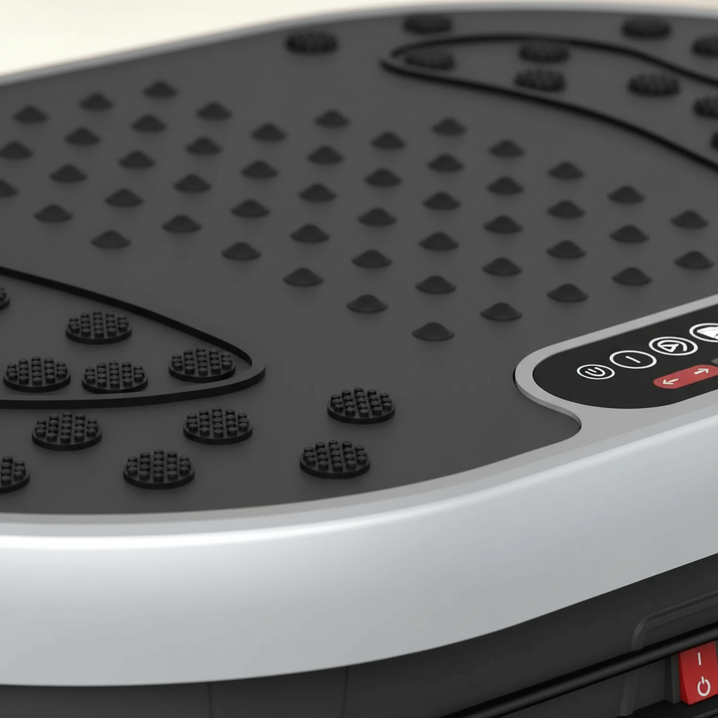 Vibration Plate Exercise Machine With 120 Speed Levels 9 Preset Programs For Home Fitness Fat Burning And Muscle Toning