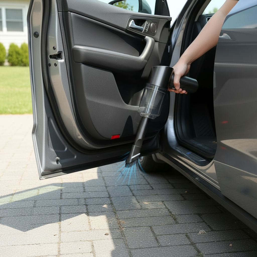 Cordless Handheld Vacuum Cleaner Wireless Handheld Car Vacuum Portable Small Vacuum with USB Charging 3 in 1 Suction and Blower