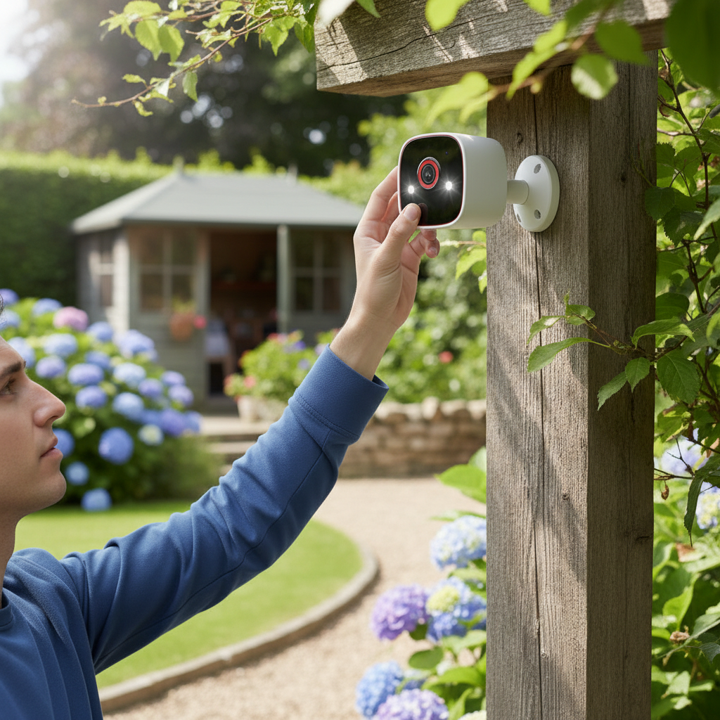 WiFi Indoor Outdoor Security Cameras Color Night Vision IP66 Waterproof Pet Dog Cat Baby Monitor 2K HD Wireless