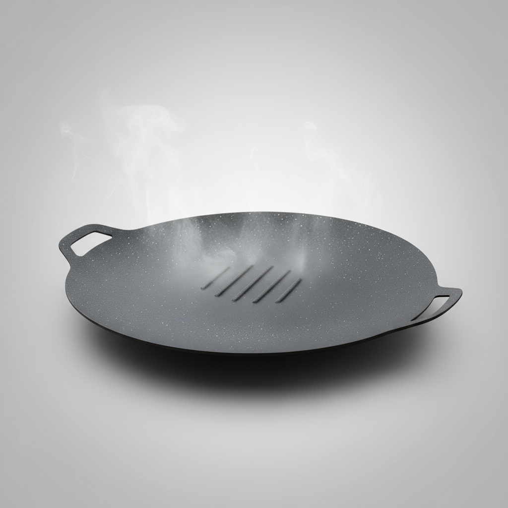 Portable Grill Plate Non Stick Grill Pan for Charcoal Barbecue Lightweight Camping Grill Grate Replacement for Outdoor Cooking