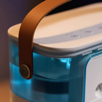 Air Cooler Fan Portable Cooling Fan with Mist 3 in 1 Personal Air Cooler Fan Evaporative Cooling Portable for Office Home Use