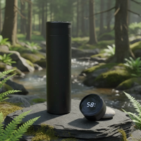 Stainless Steel Insulated Water Bottle Double Wall Vacuum Reusable Water Jug for Hot and Cold Drinks