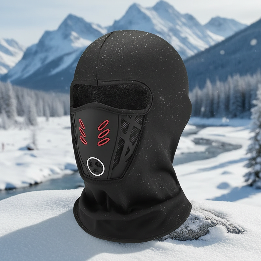 Heated Face Mask Electric Winter Ski Mask for Extreme Cold Outdoor Living