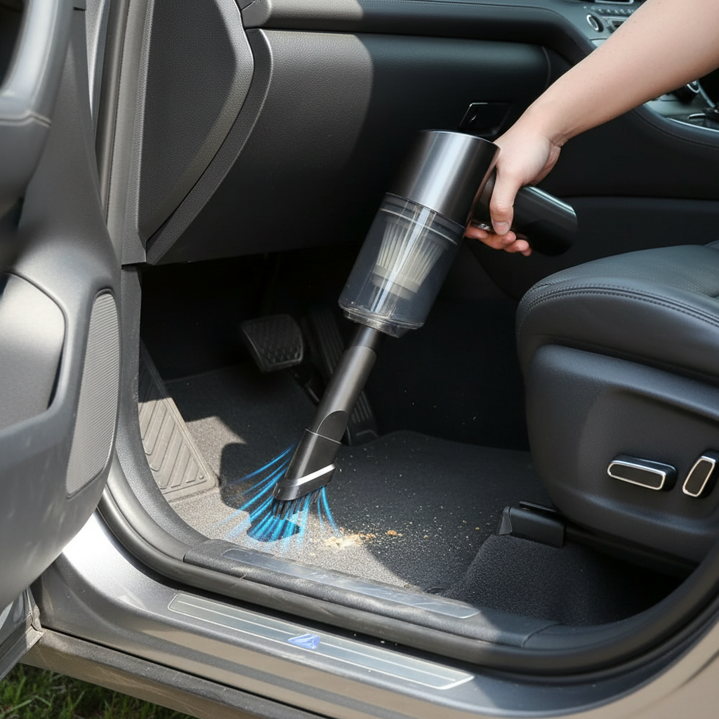 Cordless Handheld Vacuum Cleaner Wireless Handheld Car Vacuum Portable Small Vacuum with USB Charging 3 in 1 Suction and Blower