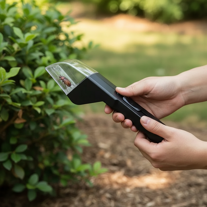 Big Bug Catcher Handheld Indoor Flying Insect Trap Reusable Gnat Fly Trap Tool for Home and Outdoor Insect Trap Control