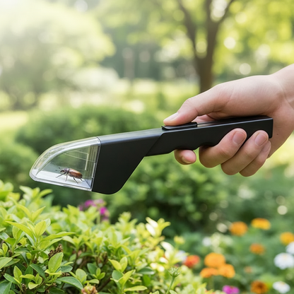 Big Bug Catcher Handheld Indoor Flying Insect Trap Reusable Gnat Fly Trap Tool for Home and Outdoor Insect Trap Control