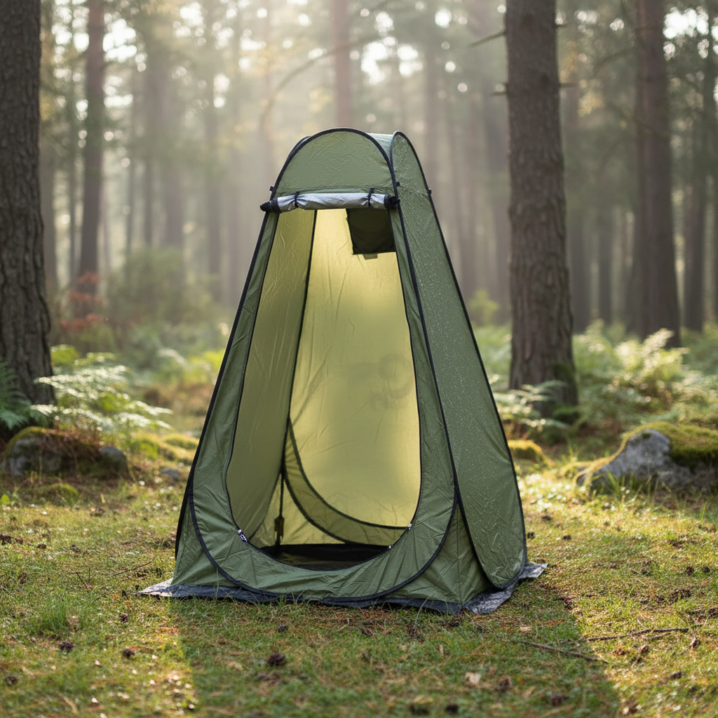 Camping Shower Tent Pop Up Portable Shower Tent for Camping Potty Tent Privacy Shelter for Camp Shower Set Up Outdoor Changing Room