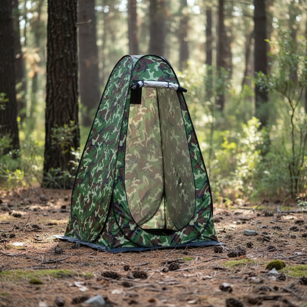 Camping Shower Tent Pop Up Portable Shower Tent for Camping Potty Tent Privacy Shelter for Camp Shower Set Up Outdoor Changing Room