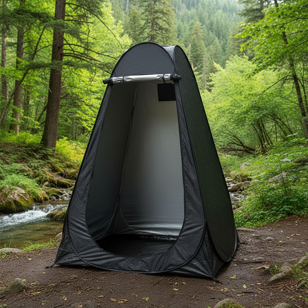 Camping Shower Tent Pop Up Portable Shower Tent for Camping Potty Tent Privacy Shelter for Camp Shower Set Up Outdoor Changing Room