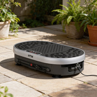 Vibration Plate Exercise Machine With 120 Speed Levels 9 Preset Programs For Home Fitness Fat Burning And Muscle Toning