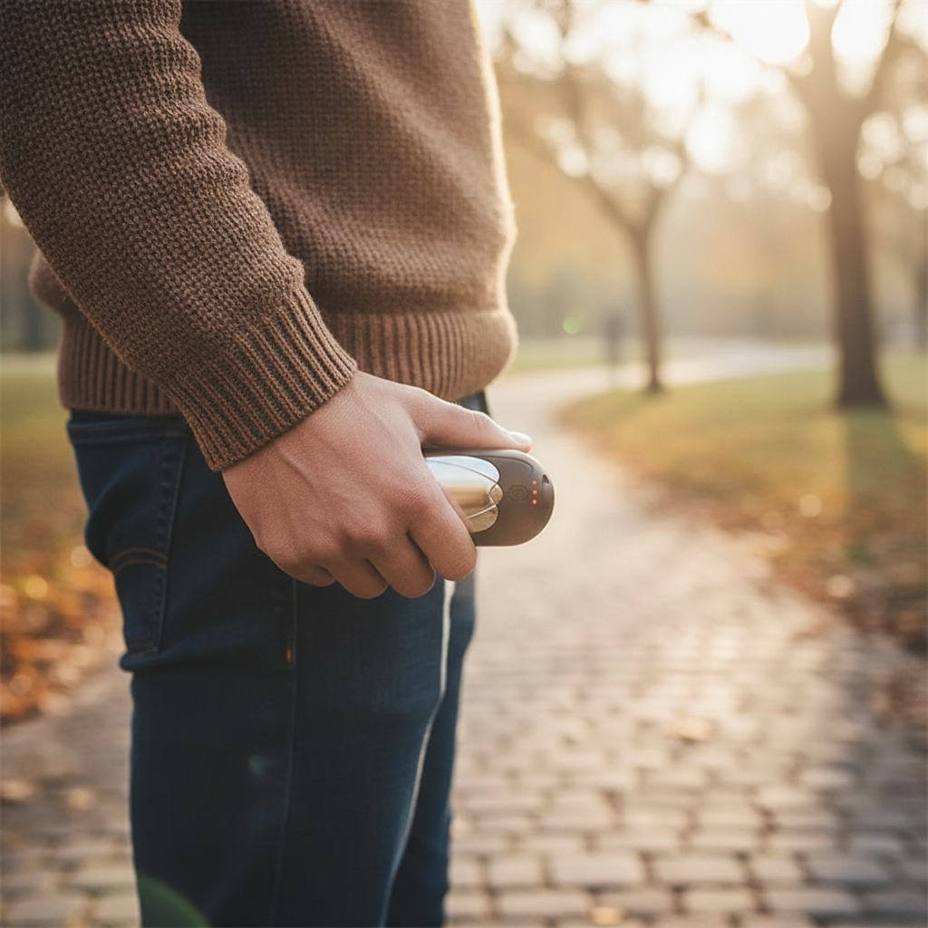 Portable Hand Warmers 7000mAh Rechargeable with Double Side Heating 3 Levels for Outdoor Hunting Christmas Gifts