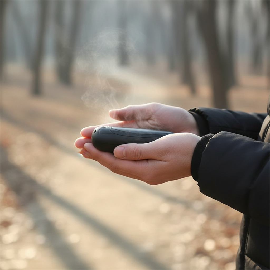 Portable Hand Warmers 7000mAh Rechargeable with Double Side Heating 3 Levels for Outdoor Hunting Christmas Gifts