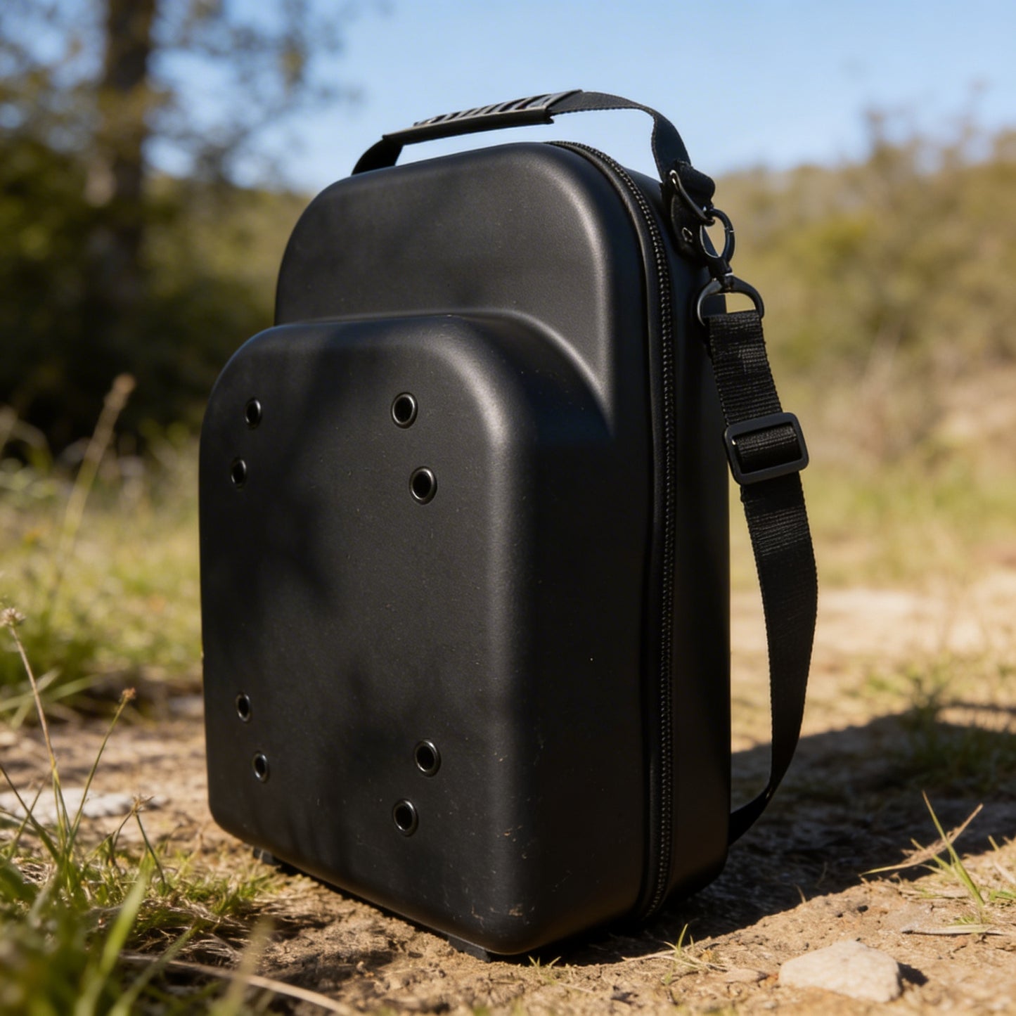 Portable Outdoor Travel Hat Carrier Case Hard Shell Storage Box For Baseball Caps Carrying Bag