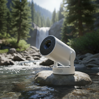 Outdoor Projector Portable Mini LED Projector 290 ANSI 720P HD WiFi Bluetooth Android System